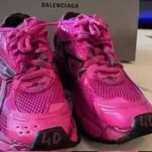 Balenciaga | Shoes | Balenciaga Pink Athletic Shoes Mesh 
